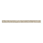 Champagne Gold Glitzy Glitzer Ripsband (Vorderseite)