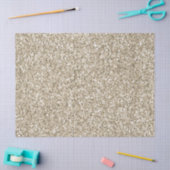 Champagne Gold Glitzy Glitzer Seidenpapier (Basteln)