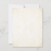 Champagne Gold Jewels Fairytale Crown Dankeskarte (Rückseite)