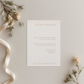 Champagne Gold Moderner Chic Kalender Save the Dat Date