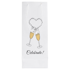 Champagne Heart Toast Geschenktüte Für Weinflaschen