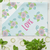 Champagne Ice Blue Geschirrtuch (Gefaltet)