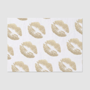 Champagne-Imitat-Glitzer-Lippenseidenpapier Seidenpapier