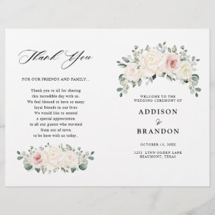 Champagne Ivory Blush Pink Blumengrün Hochzeit