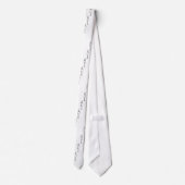 Champagne Krawatte (Rückseite)