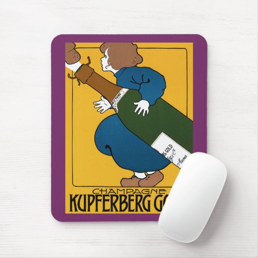 Champagne Kupferberg Gold Mousepad (Mit Mouse)