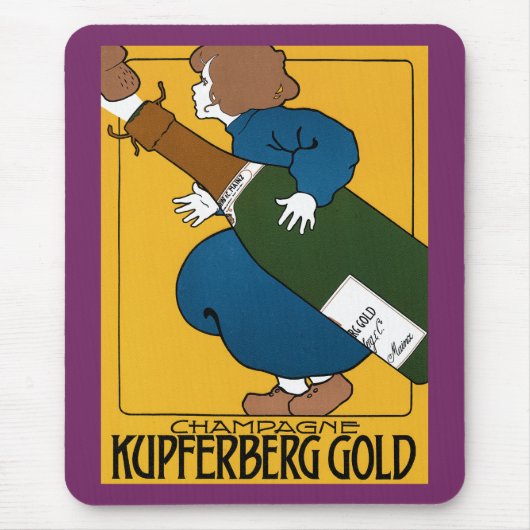 Champagne Kupferberg Gold Mousepad (Vorne)