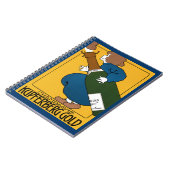 Champagne Kupferberg Gold Notizblock (Linke Seite)
