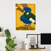 Champagne Kupferberg Gold Poster (Heimbüro)