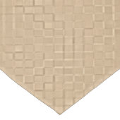 Champagne Metallic Diamond Muster Tischdecke (Schrägansicht)