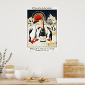 Champagne Miller-Caqu und Fils Poster (Küche)
