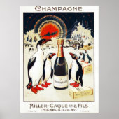Champagne Miller-Caqu und Fils Poster (Vorne)
