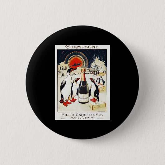 Champagne Miller-Caque & Fils Button (Vorderseite)