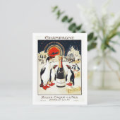 Champagne Miller-Caque & Fils Postkarte (Stehend Vorderseite)