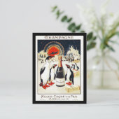 Champagne Miller-Caque & Fils Postkarte (Stehend Vorderseite)