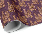 Champagne-Packpapier Geschenkpapier (Rolleneckpunkt)