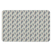 Champagne Paisley Pattern Magnet (Horizontal)