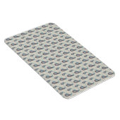 Champagne Paisley Pattern Magnet (Rechte Seite)