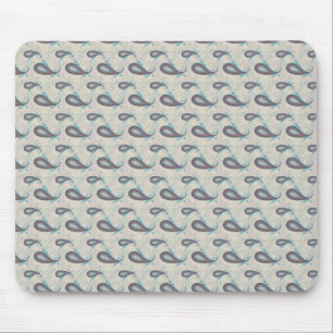 Champagne Paisley Pattern Mousepad