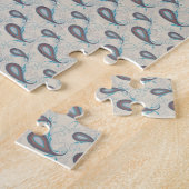 Champagne Paisley Pattern Puzzle (Seite)