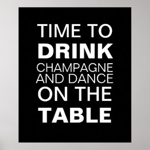 Champagne Party Poster