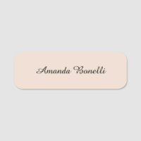 Champagne Pink Plain Simple Minimalist Modern