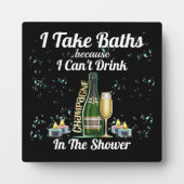 CHAMPAGNE Plaque Fotoplatte (Vorderseite)