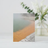 Champagne Pool Postkarte (Stehend Vorderseite)