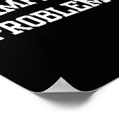 Champagne Problems Funny Quote Day Drinking Birthd Poster (Ecke)