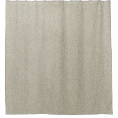 Champagne Sand Glitzer Duschvorhang (Vorderseite)