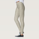 Champagne Sand Glitzer Leggings (Links)