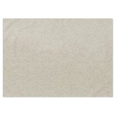 Champagne Sand Glitzer Tischdecke (Vorderseite (Horizontal))