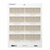 Champagne Sequins Bow Ribbon Diamond Gevor (Vorne)