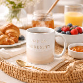 Champagne Shore Calm Classic Mug, 11 oz Kaffeetasse