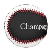 Champagne s'il vous plaît Baseball (Vorderseite Links)