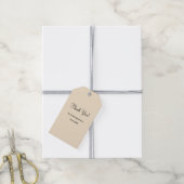 Champagne Simple Wedding Gift Tags Geschenkanhänger (Mit Garn)