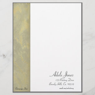 Champagne Skies Letterhead