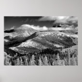 Champagne Snowscape Poster (Vorne)