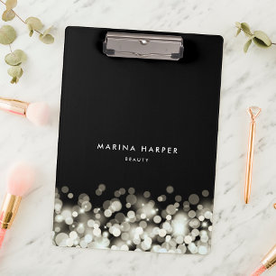 Champagne Spark Personalized Klemmbrett