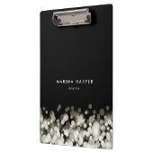 Champagne Spark Personalized Klemmbrett (Links)