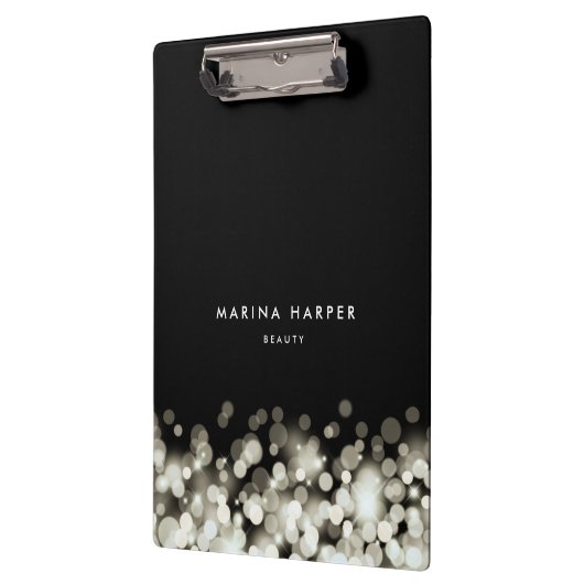 Champagne Spark Personalized Klemmbrett (Links)