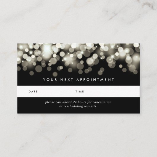 Champagne Spark Termine Karten (Vorderseite)