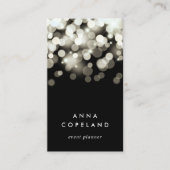 Champagne Spark Vertical Visitenkarte (Vorderseite)