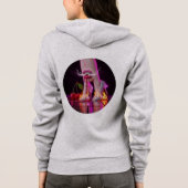 Champagne Stiletto Vegas Hoodie 🥂 👠 (Rückseite)