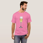 Champagne T-Shirt (Vorne ganz)