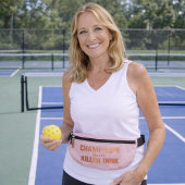 Champagne Taste Killer Dink - Rose Gold Pickleball Bauchtasche