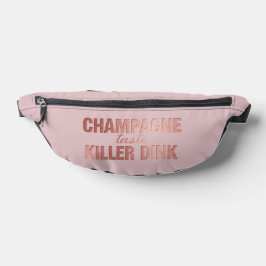 Champagne Taste Killer Dink - Rose Gold Pickleball Bauchtasche