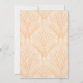 Champagne Tastes Einladung (Rückseite)