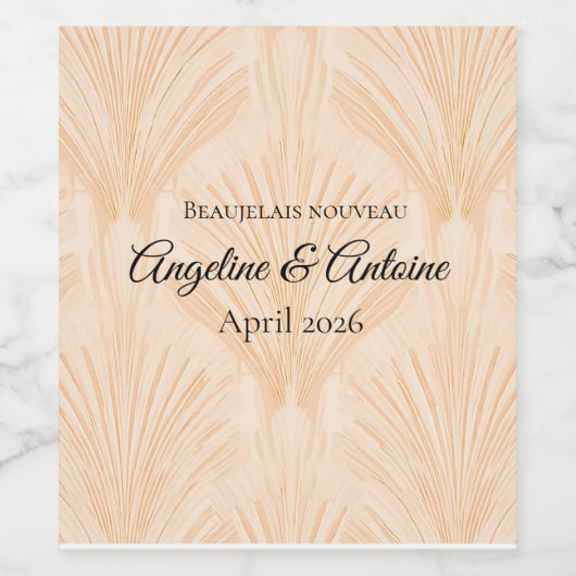 Champagne Tastes Weinetikett (Einzelnes Label)