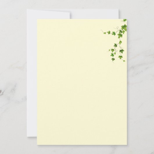 Champagne themed wedding einladung (Rückseite)